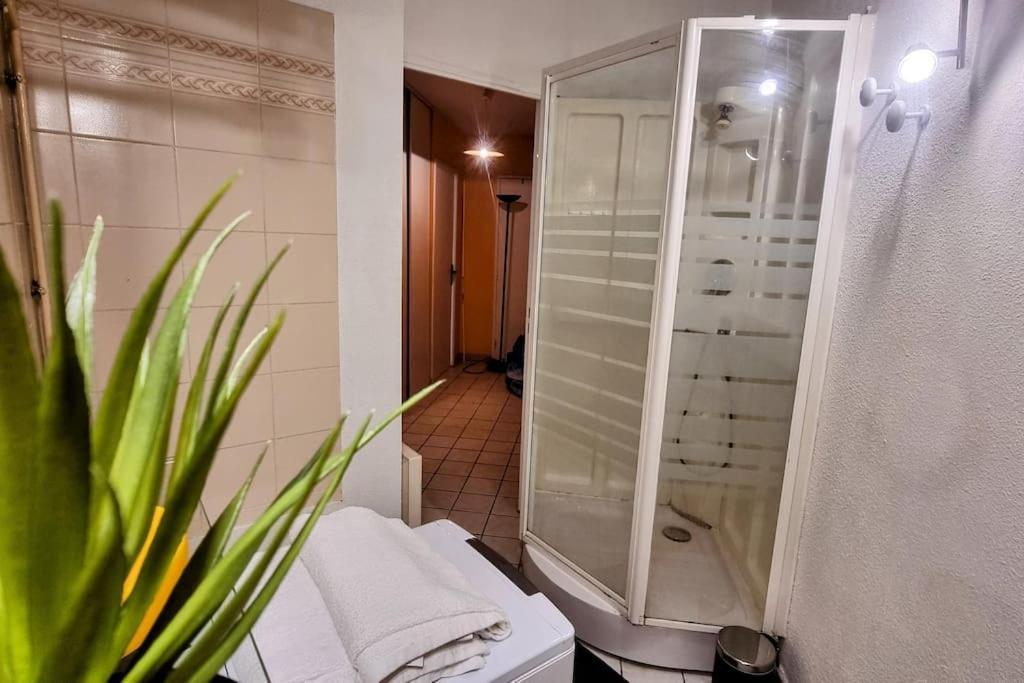 Le Marty 7 Vue Mer Centre Terrasse Garage Piscine Climatisation Sete Luaran gambar